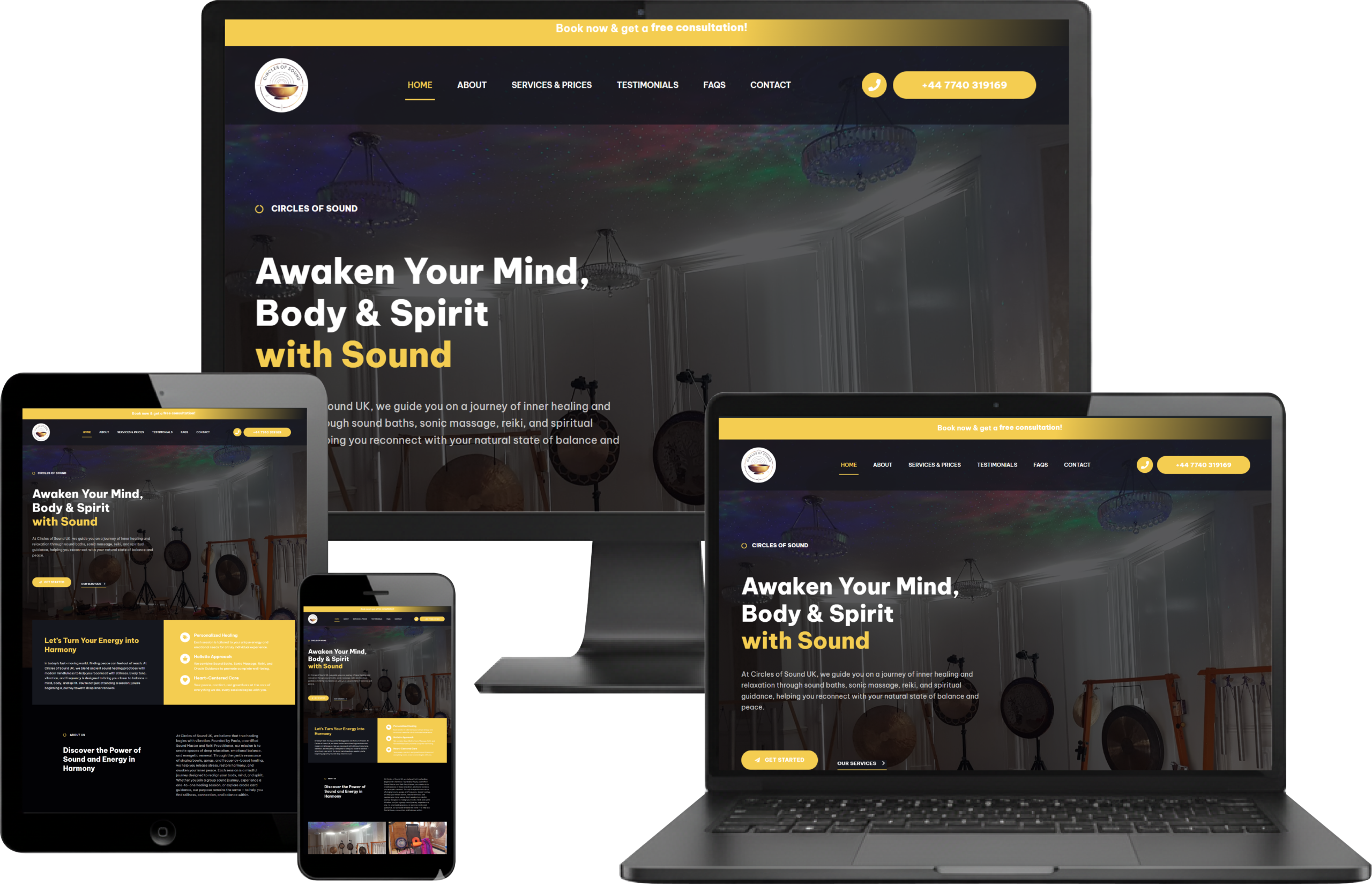 Professional business website Website designed by 5sixDigital