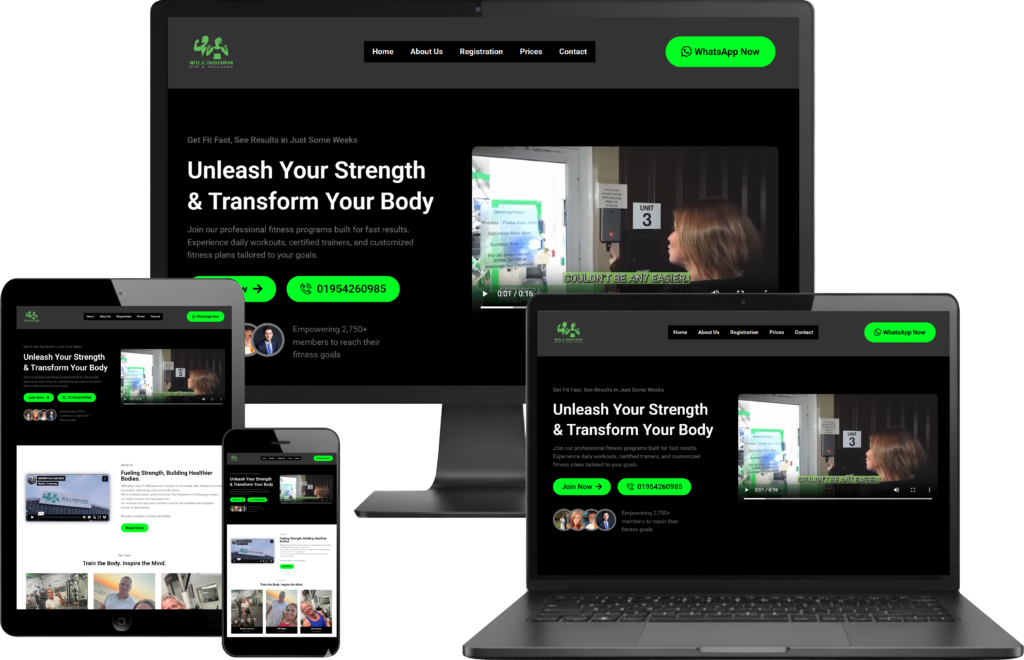 Professional business website Website designed by 5sixDigital