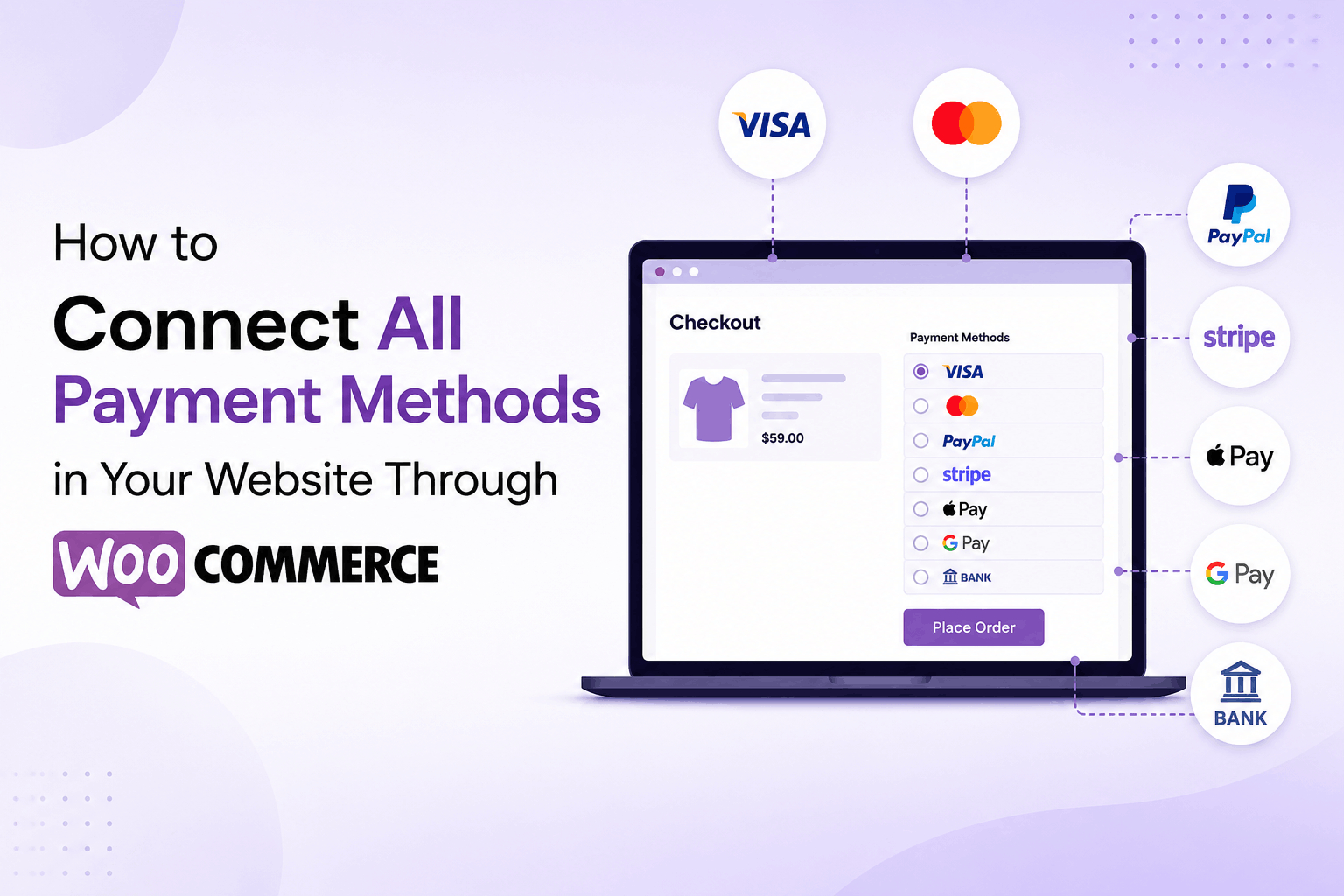 How to Connect All Payment Methods in Your Website Through WooCommerce