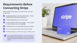 Requirements Before Connecting Stripe